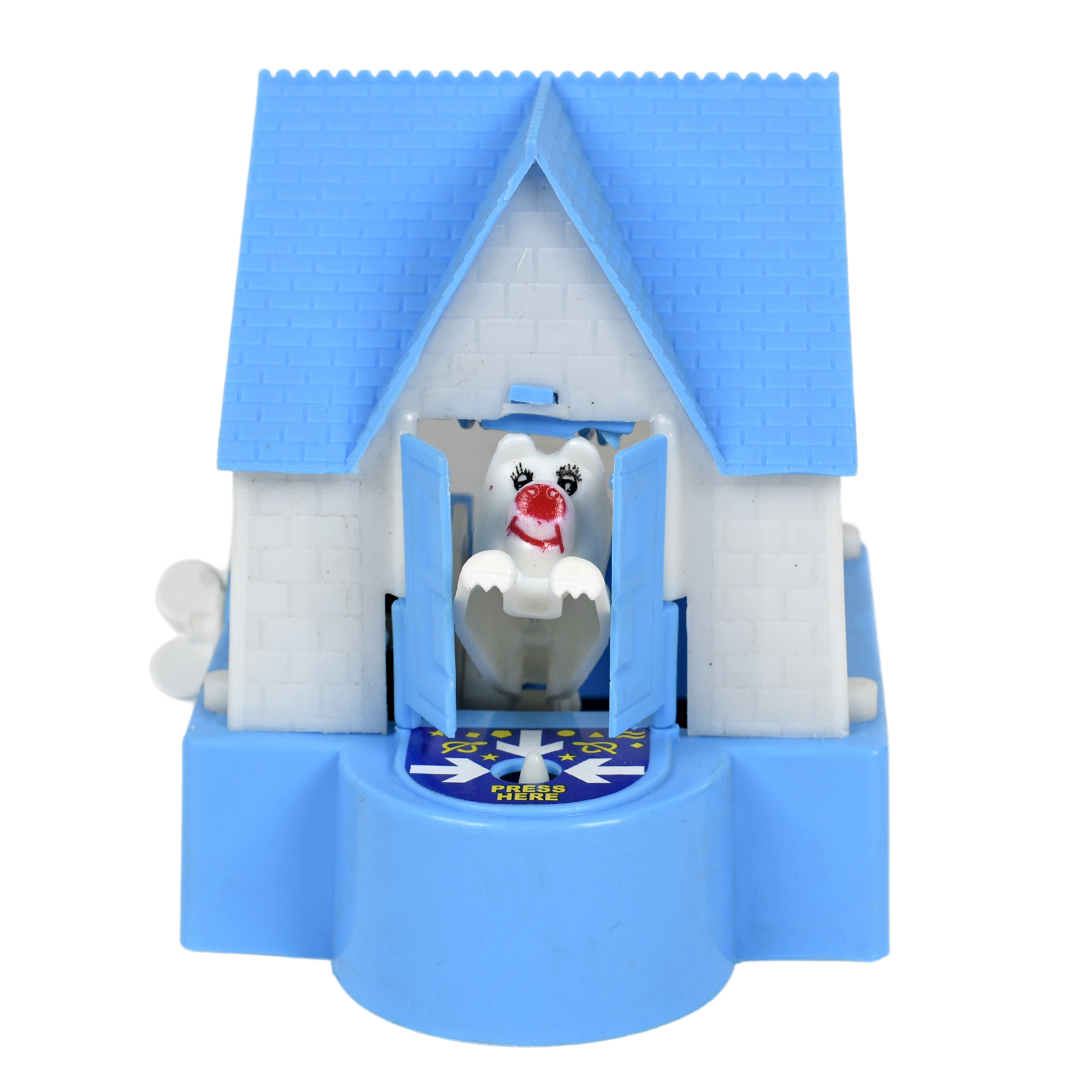 Stylish Blue Puppy House Coins Bank