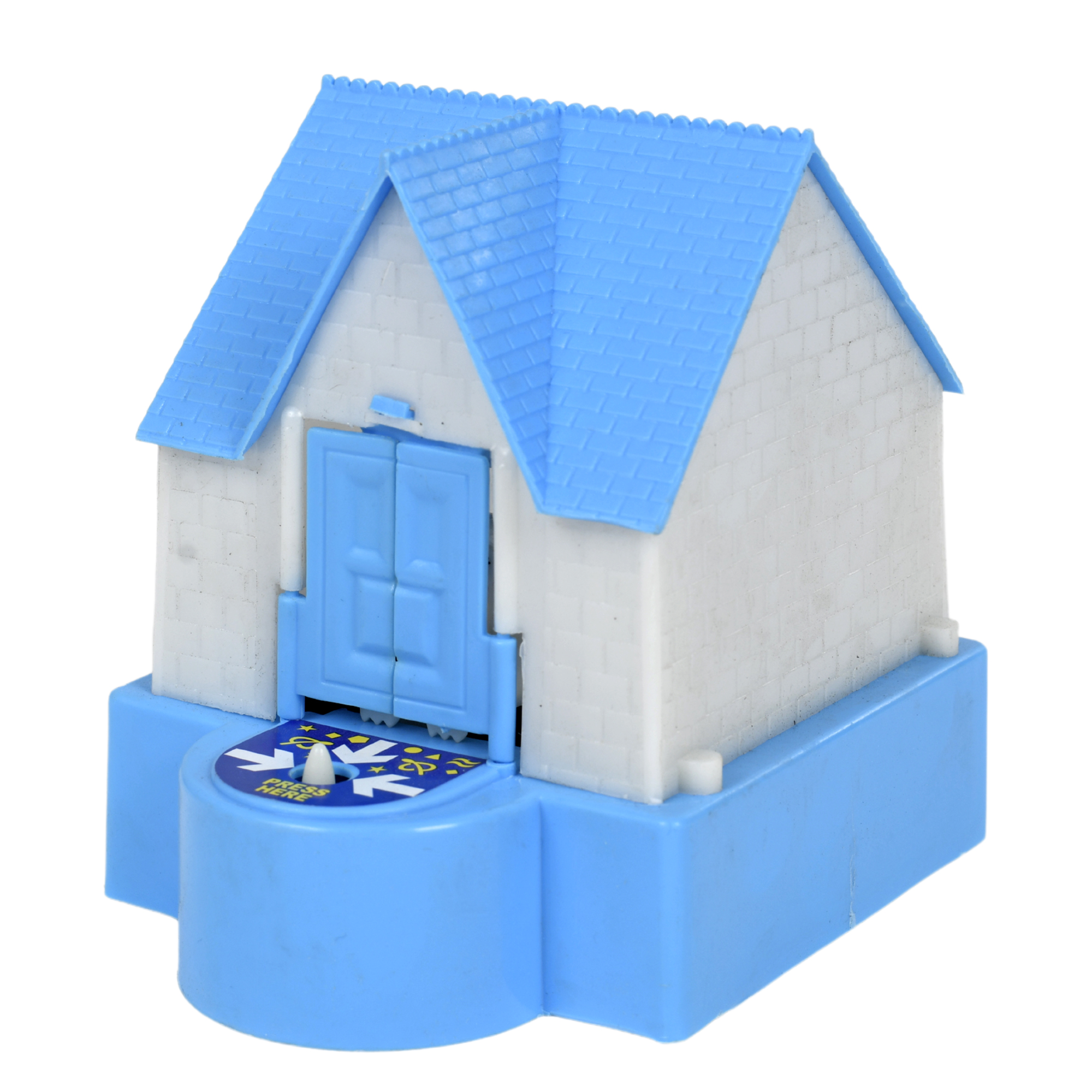Stylish Blue Puppy House Coins Bank